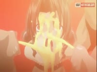 Hot manga slut receives a facial